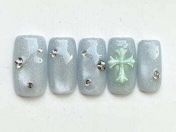ジェミーネイル イケブクロ(Jemiy nail ikebukuro)/うるキラクロム¥8500