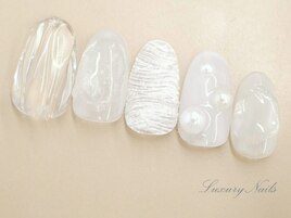 ホワイトクリア◇ニュアンスNail
