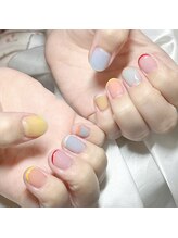 プリズムネイル(Prism Nail)/パステル×カラフル
