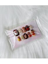 アンジュネイル アンド ビューティー/サンタさんネイルB