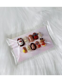 アンジュネイル アンド ビューティー/サンタさんネイルB