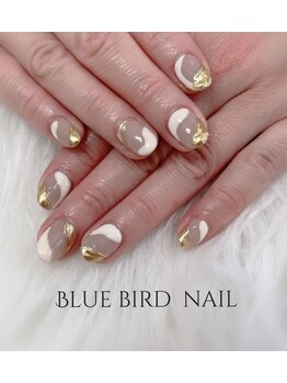 ブルーバードネイル(Blue bird nail)/ニュアンスデザイン