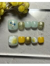 【フット】3月デザイン