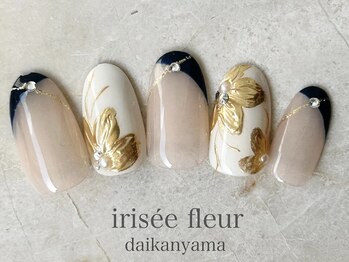 イリゼフルール 代官山店(irisee fleur)/ミラー☆手書きフラワー