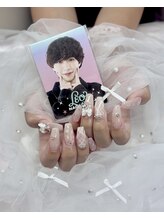 マミーフルール(Mamie fleur)/ホワイトネイル