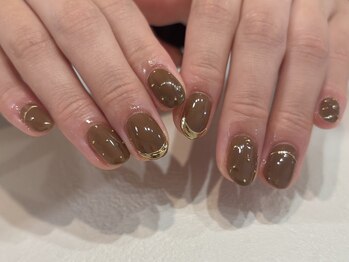 コダサンマルハチ(koda 308)/ブラウン×ゴールド