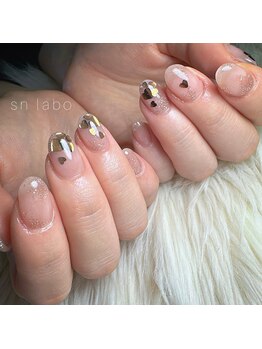 スマイル ネイル ラボラトリー(Smile nail laboratory)/ぷかぷかハート