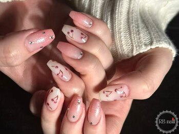 アールビーネイル(RB_nail)/さくらんぼネイル