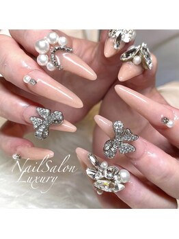 ネイルサロンラグジュアリー 梅田店(LUXURY)/韓国ネイル【別途パーツ代】