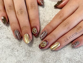 ラ フルール(La Fleur)/ツイードネイル