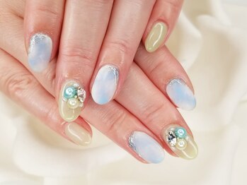 キープ ネイルサロン(KEEP)/タイダイ～マット～