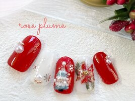 クリスマスネイル