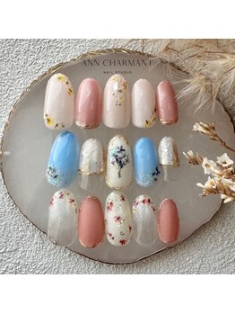 アンシャルマンネイルスタジオ(Ann charmant nail studio)/セレクトアートコース¥6,800～