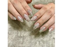 ルポネイル(Ruponail)の雰囲気（秋冬のコーデを格上げするツイードnail）