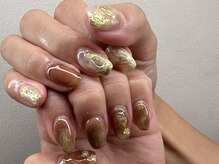ジュイール ネイル 千葉店(Jouir nail)/ゴールドニュアンス