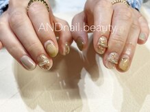 アンドネイル ビューティー(AND nail,beauty)/春ネイル/マグネット/藤沢