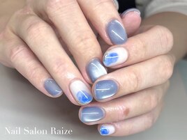 ニュアンスネイル/ブルーネイル