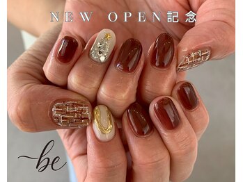 ビー 高槻(be)の写真/【NEWOPEN記念】ワンカラー¥3900/マグネットネイル¥4500/定額ネイル¥6000～シンプルデザイン多数ご用意◎