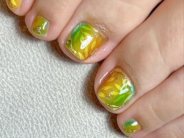 フットリーフネイル