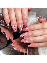 ブブ 渋谷(bubu)/ピンクスターネイル