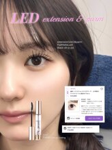 パティオアイラッシュ(Patio eyelash)/LEDエクステパーマ100本