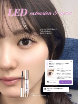 パティオアイラッシュ(Patio eyelash)/LEDエクステパーマ100本