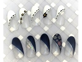 デザイン斜めフレンチ♪￥5700