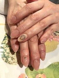 ~ヌーディー冬ネイル~