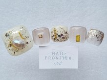 ネイルフロンティア 吉祥寺(NAIL FRONTIER)/上品ジュエリーフット8980円～
