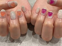 ネイルズアリー 立川店(Nails ally)/UVチェンジパーツ×スイート×夏
