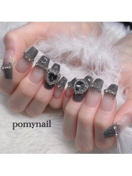 ポミーネイル 新宿西口店(pomy nail)/ブラックネイル