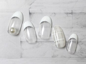 キャンアイドレッシー ヨコハマ元町店(Can I Dressy)/【NEW】チェックネイル