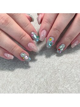 ロクサンサン(633)/ビジューネイル