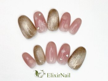 エリクサーネイル 渋谷(Elixir Nail)/定額aシンプル/クーポン使用