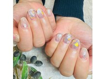 季節なハートホロ&マグネット♪ナチュラル感☆/プレミアム定額