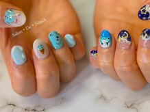 サロンドニーナ(Salon De Niina)の雰囲気（定額アートコースちぐはぐ！左右違うデザイン！！！）