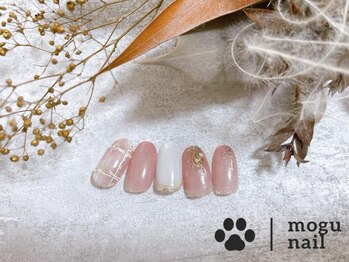 モグネイル(Mogunail)/9.10月定額B /チェックネイル