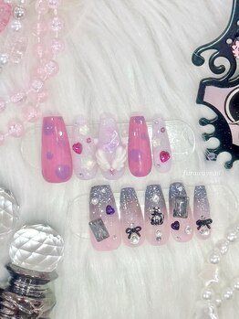 ファラウェイネイル(Faraway nail)/ハロウィンネイル☆