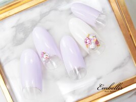 (838)ラベンダーネイル