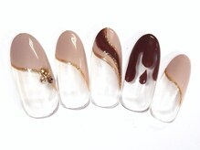 ワンネイル(ONE NAIL)/＃フレンチ＃バレンタイン