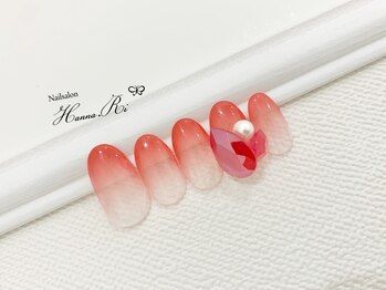 ネイルサロン ハンナ(Nail salon Hanna.Ri)/大粒ビジューネイル