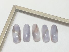 ニュアンスミラーアートネイル