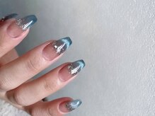 ミニュイ(nail minuit)/マグネットフレンチ