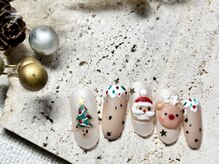 テテネイル(tete.nail)/クッキーみたいなクリスマスart