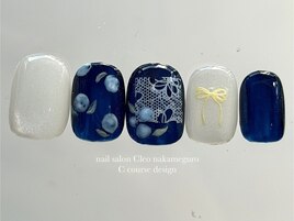 マグネット×レースネイル