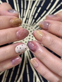 シアーカラーニュアンスネイル