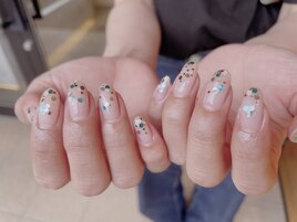 ランダムホログラムネイル☆