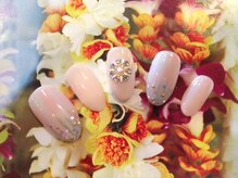 ネイルアンドアイラッシュサロン エスポアール(nail&eyelash salon espoir)/ストーンアート　90分コース