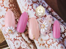 レリーネイル/【フラワーネイル】