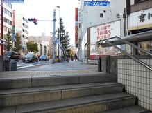 ケイアンドティ ボディケア ルーム(K&T)/03 &nbsp;今池駅11番出口からの風景